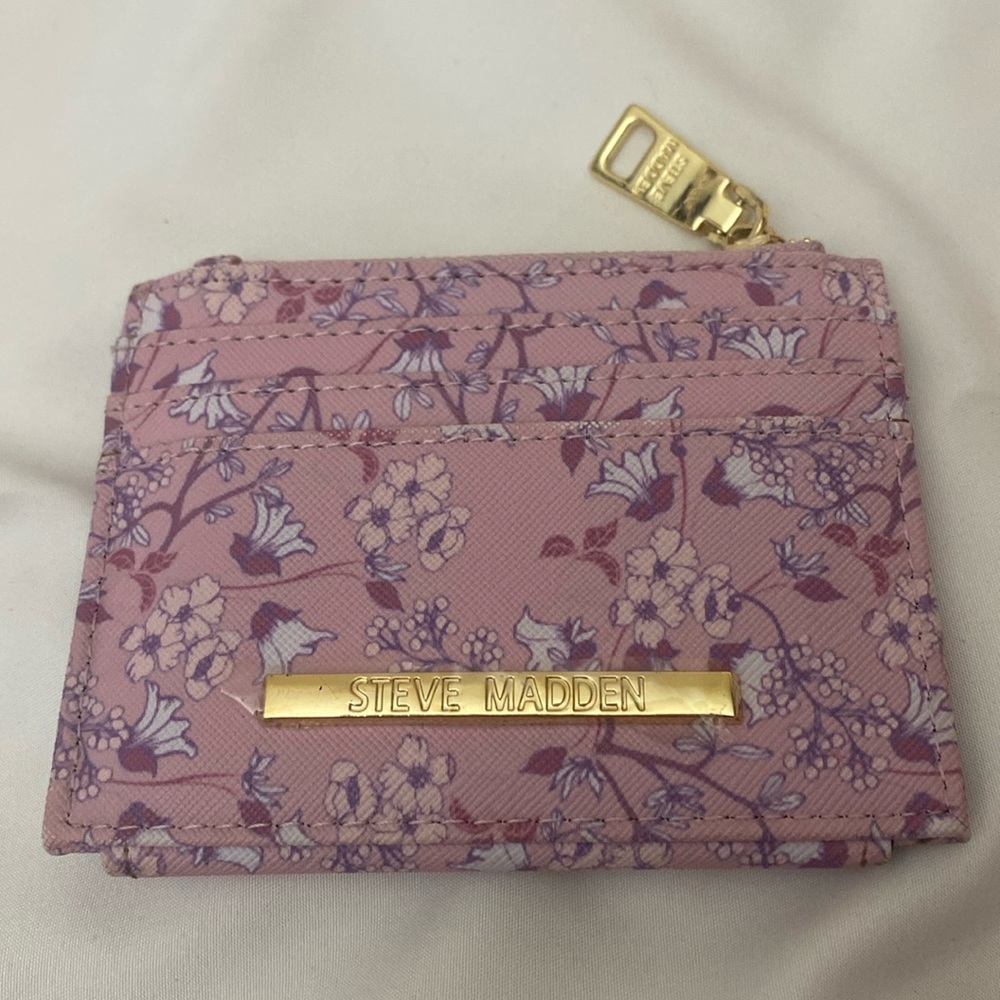 Steve Madden floral wallet